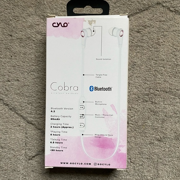 Cylo Cobra Wireless Earbuds - Picture 2 of 4